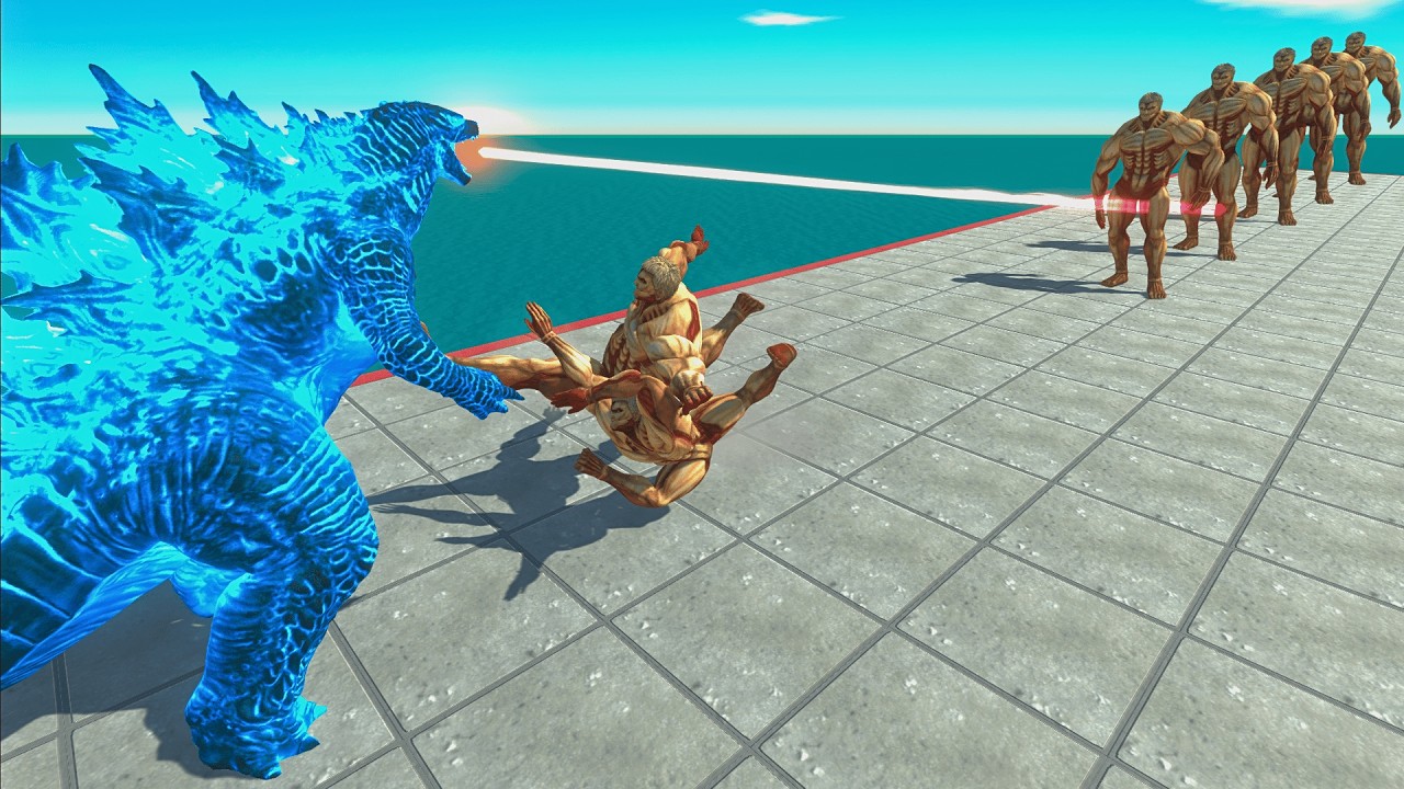 All New Kaiju Monsters vs 10 Levels of Armored Titan - Ultimate ARBS Size Comparison