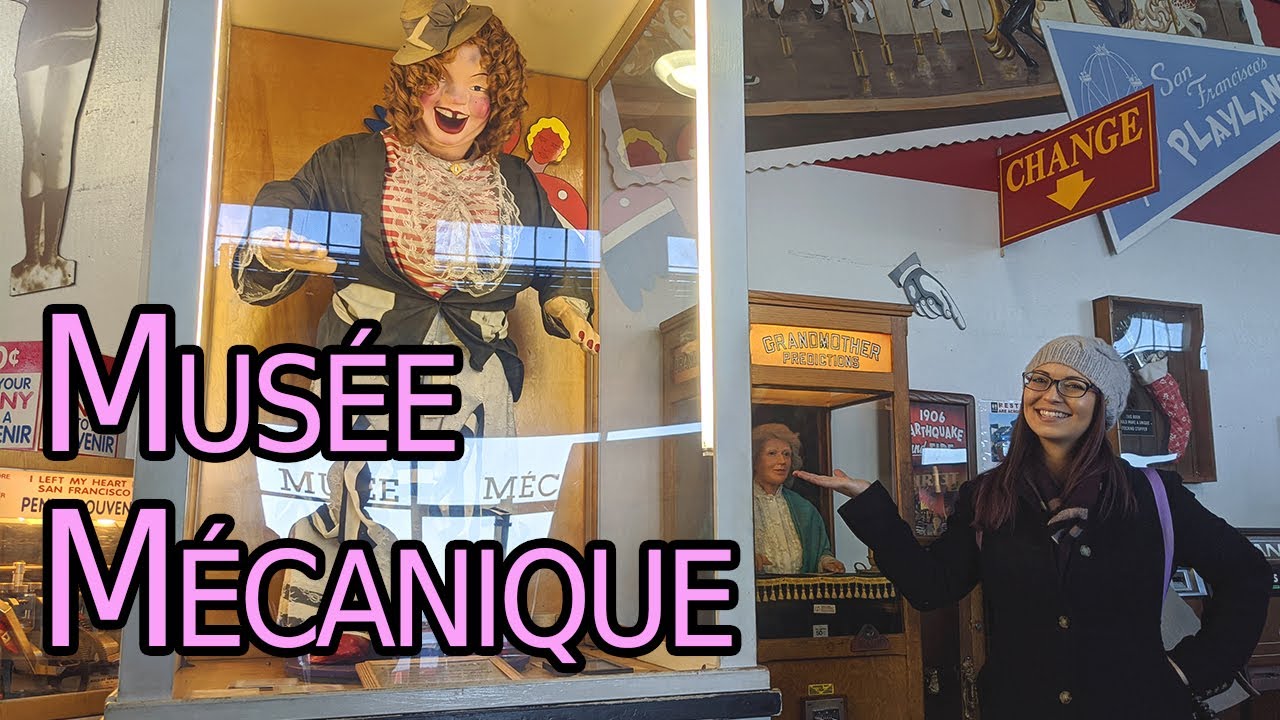 Musee Mecanique in San Francisco! Weird Old Arcade Games at Fisherman's Wharf
