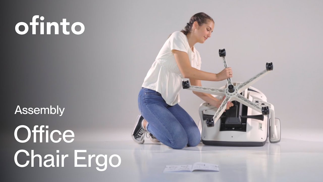 Ergonomic office chair Ergo | Assembly video