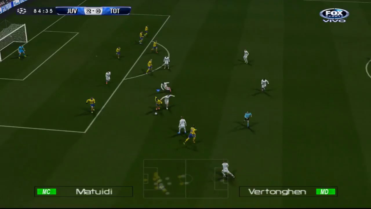 PES6 Tottenham vs Juventus patch stonecold 17-18 Champions league