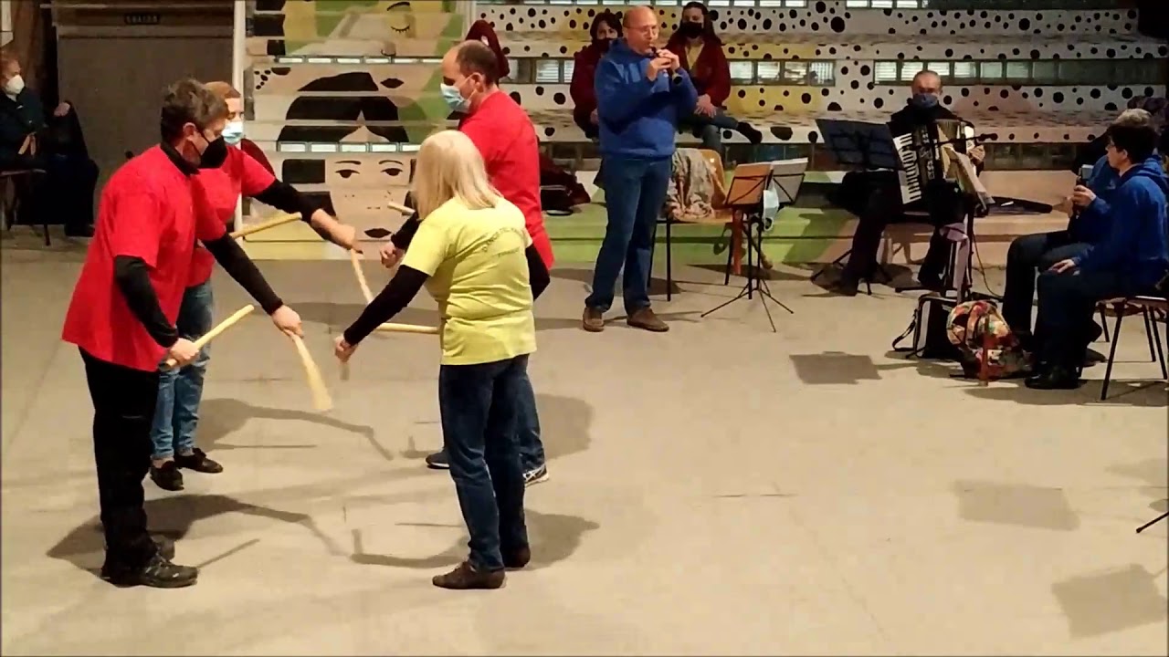 Paloteao de Boltaña  -Escuela Xixena con Bailes/Dance del Rabal-
