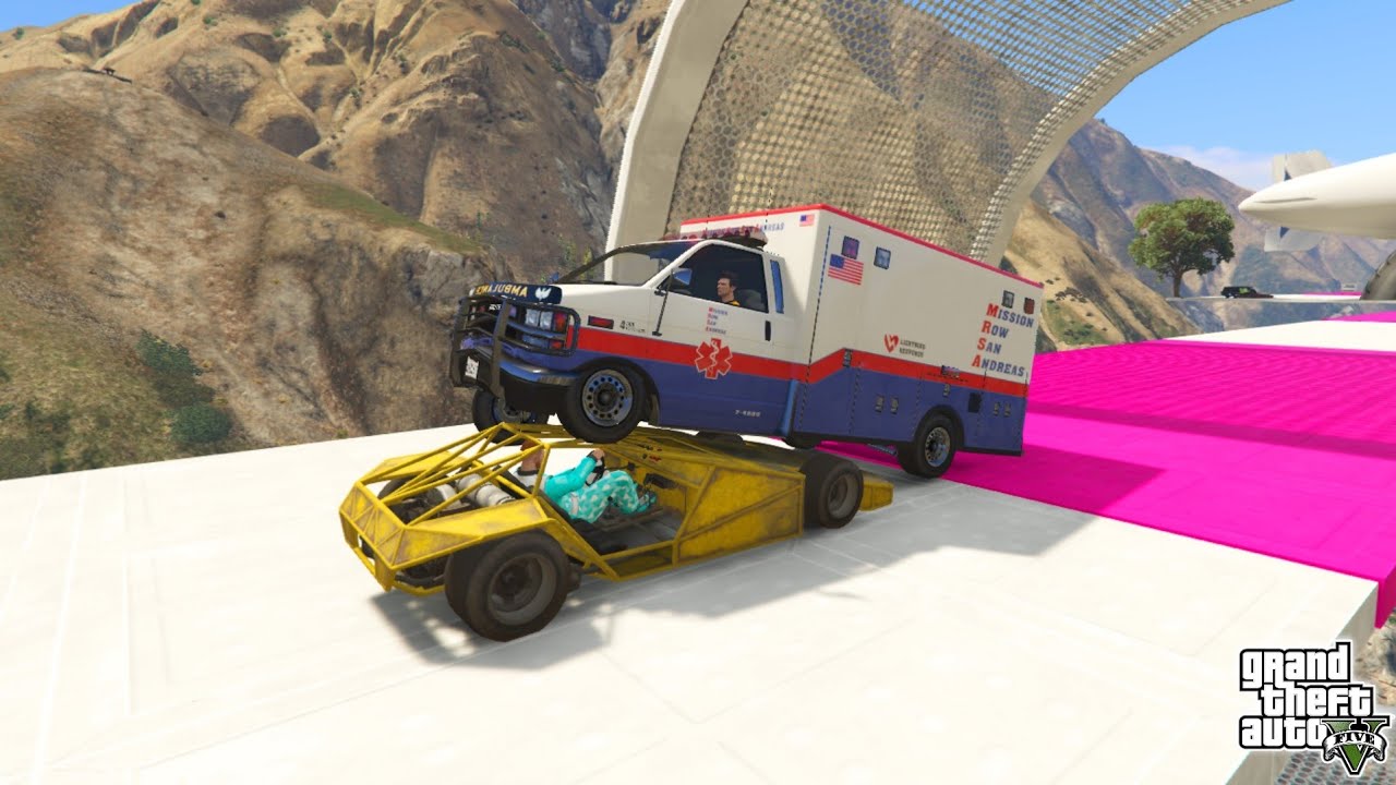 Cars Vs Cars 999.888% People Break Their Monitor After This Challenge in GTA 5!