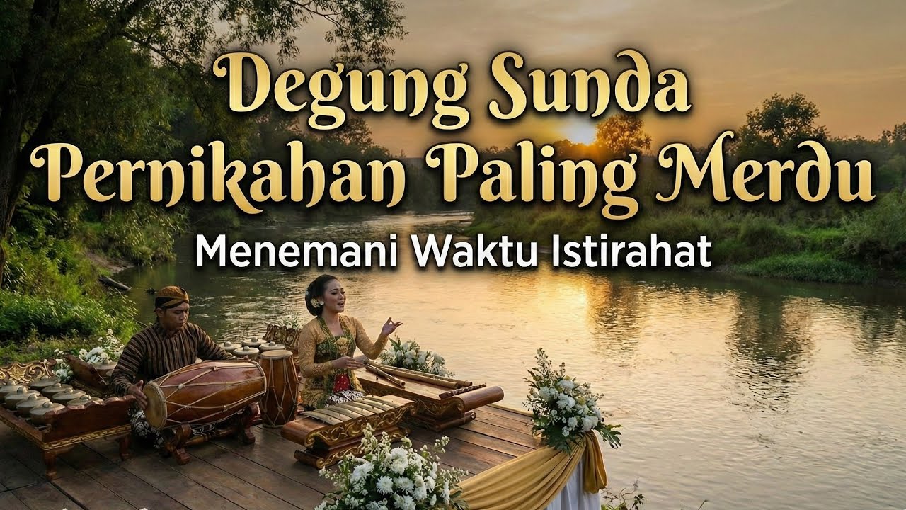 Degung Sunda Khas Pernikahan di Jawa Barat | Menemani Waktu Santai dan Istirahat Kita