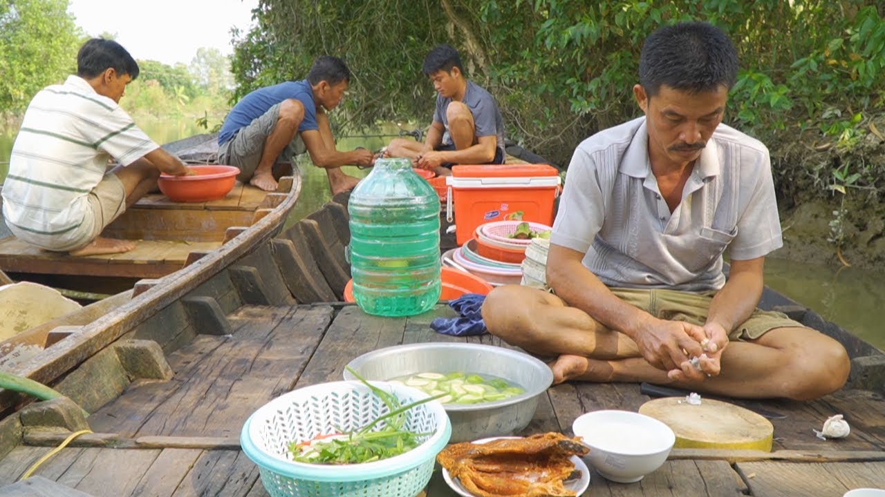 Canh Chua Cơm Mẻ Cá Khô | Nét Quê #196