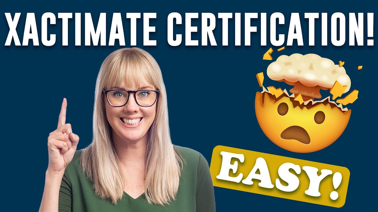 Как получить сертификат Xactimate &mdash; простой процесс с Аленой Уилсон!