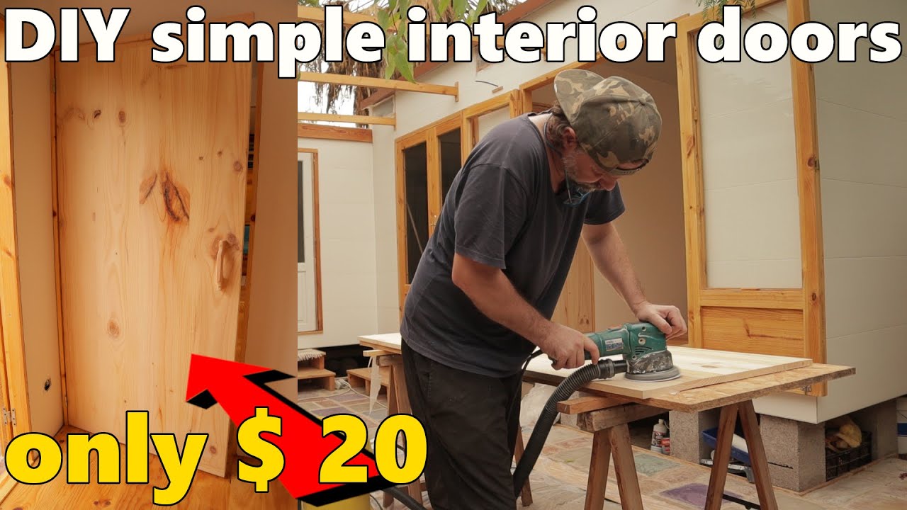 Make a Quick Simple Beautiful Interior Door (S1 Ep40)