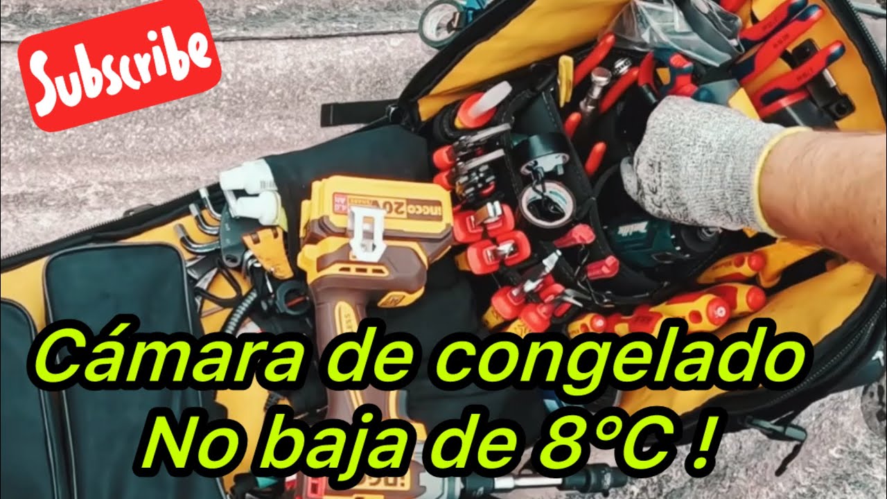 Cámara de pollos en problemas (refrigeración comercial)