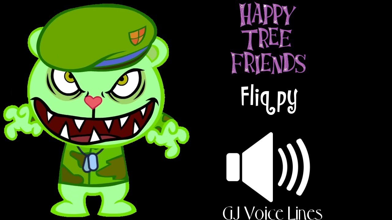 GJ Voice Lines - Fliqpy (Happy Tree Friends)