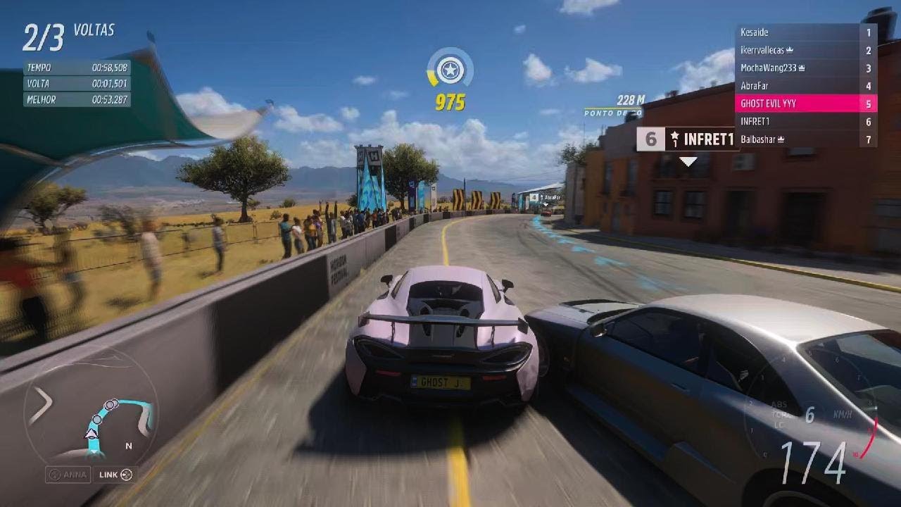 Forza Horizon 5 Online PS5 / Fazendo o frustrado sair da corrida