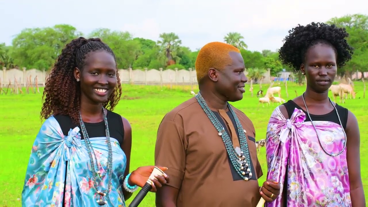 Hon.Kawaja Kau & Ms Kuei Matueny's Photoshoot at the shores of Lake Yirol