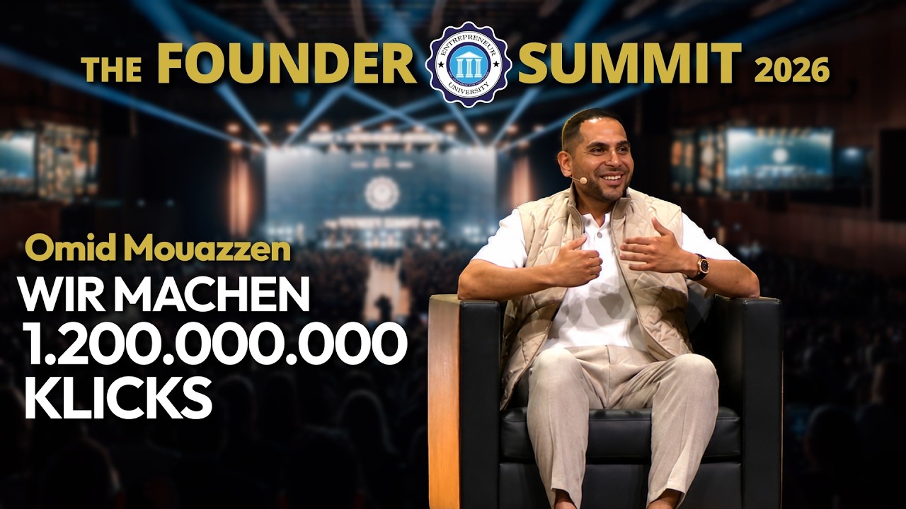 Omid Mouazzen packt aus: 300.000&euro; Produktionskosten im Monat | Founder Summit 2026