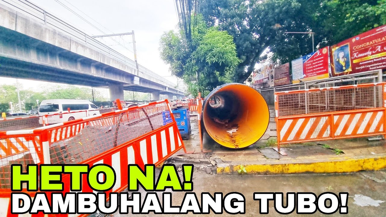 DAMBUHALANG TUBO ANG IPAPALIT SA KALSADANG ITO