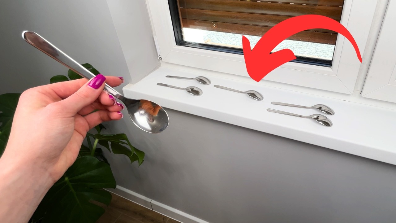 Lege Löffel ans Fenster – und du weißt sofort Bescheid