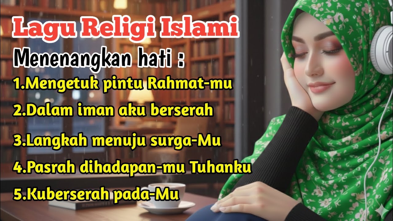 Lagu religi islami terbaru menenangkan hati full album ~ Mengetuk pintu Rahmat-mu 