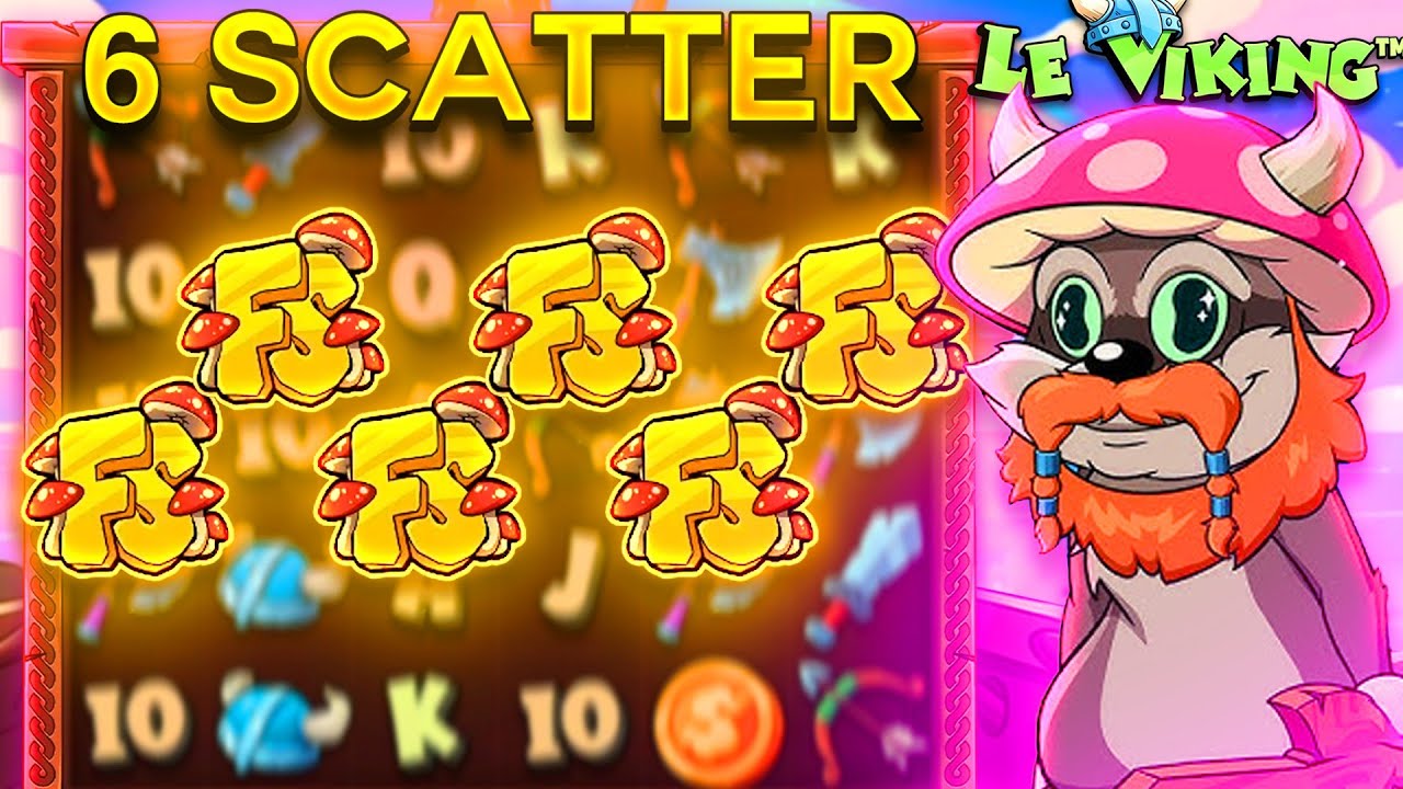 I HIT A 6 SCATTER ON LE VIKING! (SUPER RARE)