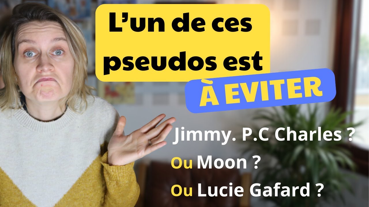 Trouver un nom de plume (ou nom d'auteur) qui claque en 10 minutes !