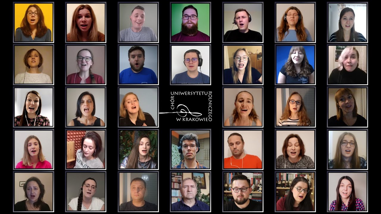 CZAS NAS UCZY POGODY Chór Uniwersytetu Rolniczego w Krakowie #virtualchoir