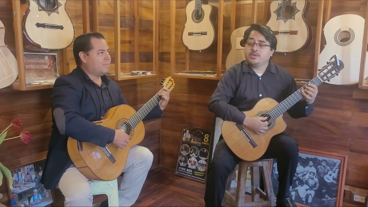 Contigo _ Requinto Élite Máster de Rosa de la India _ Guitarra  de Concierto 