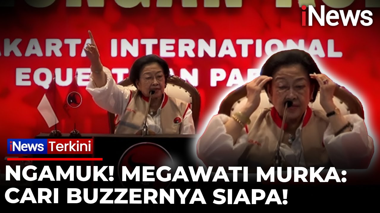 Megawati Semprot Buzzer: Jelek-jelekan Orang Demi Duit! Kemanusiaan Kamu ke Mana? | iNews Terkini