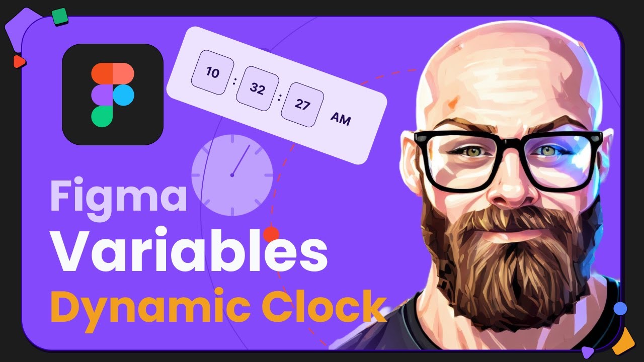 Dynamic Clock with Figma's Variables