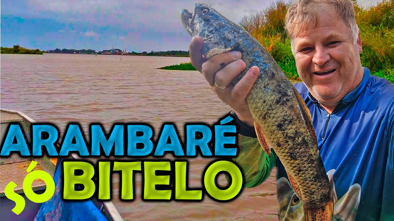 Pescaria e acampamento nos Valos de Arambaré