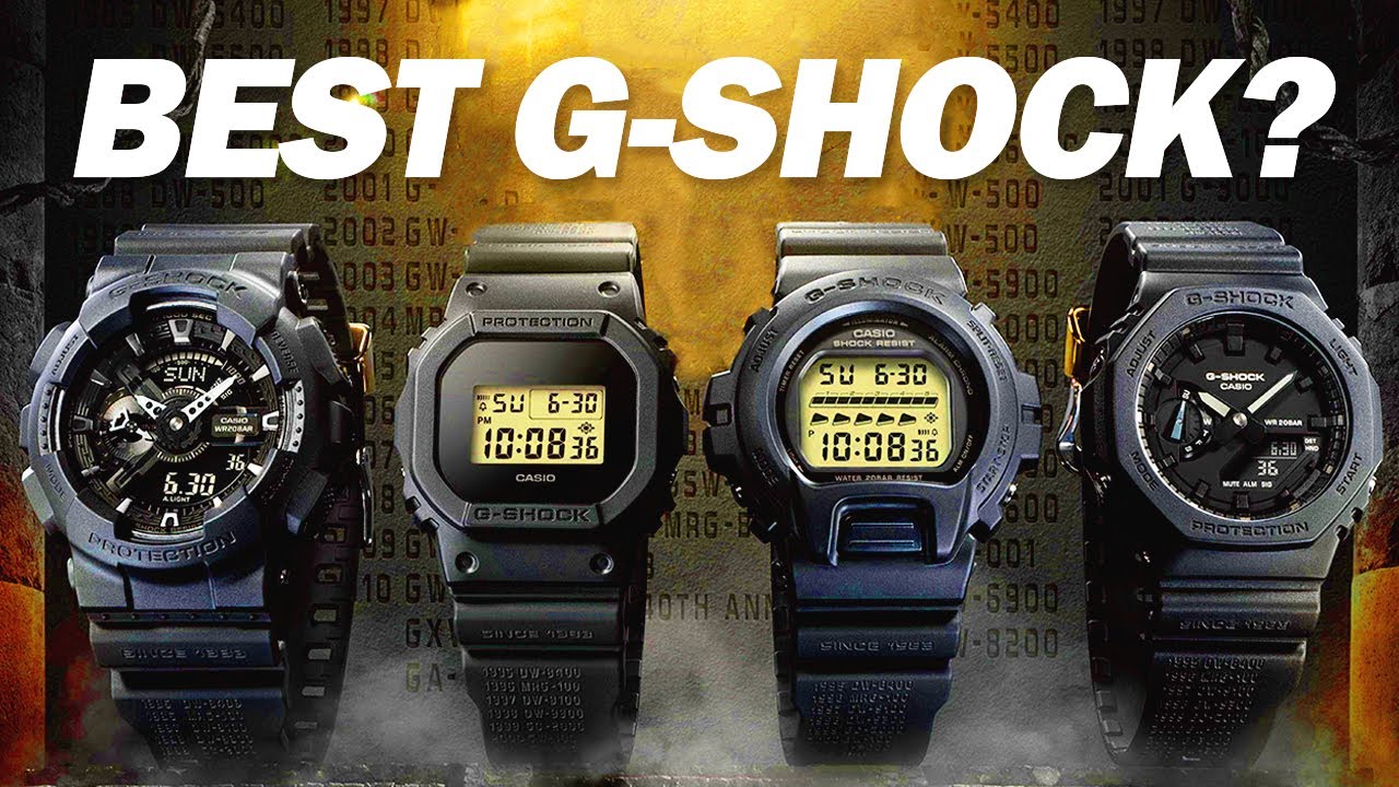 ТОП-10 лучших часов Casio G Shock для мужчин в 2025 году!
