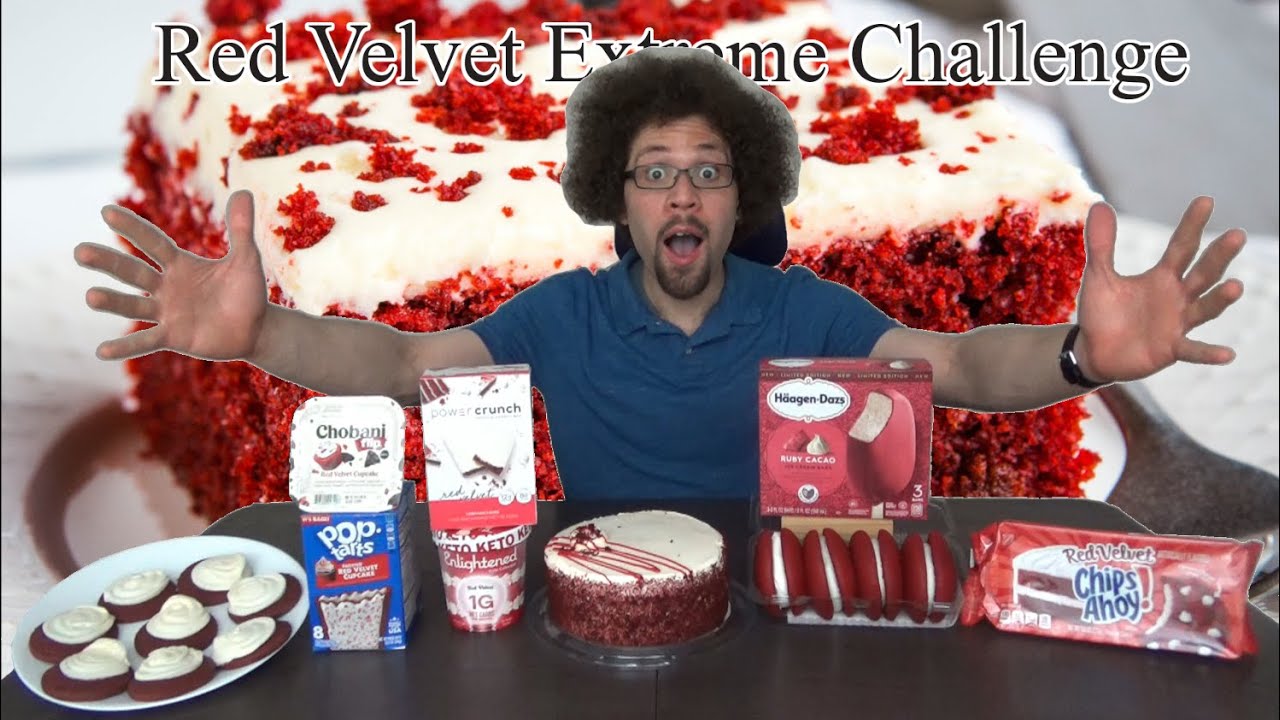 Red Velvet Extreme Challenge l 12,000 Calories