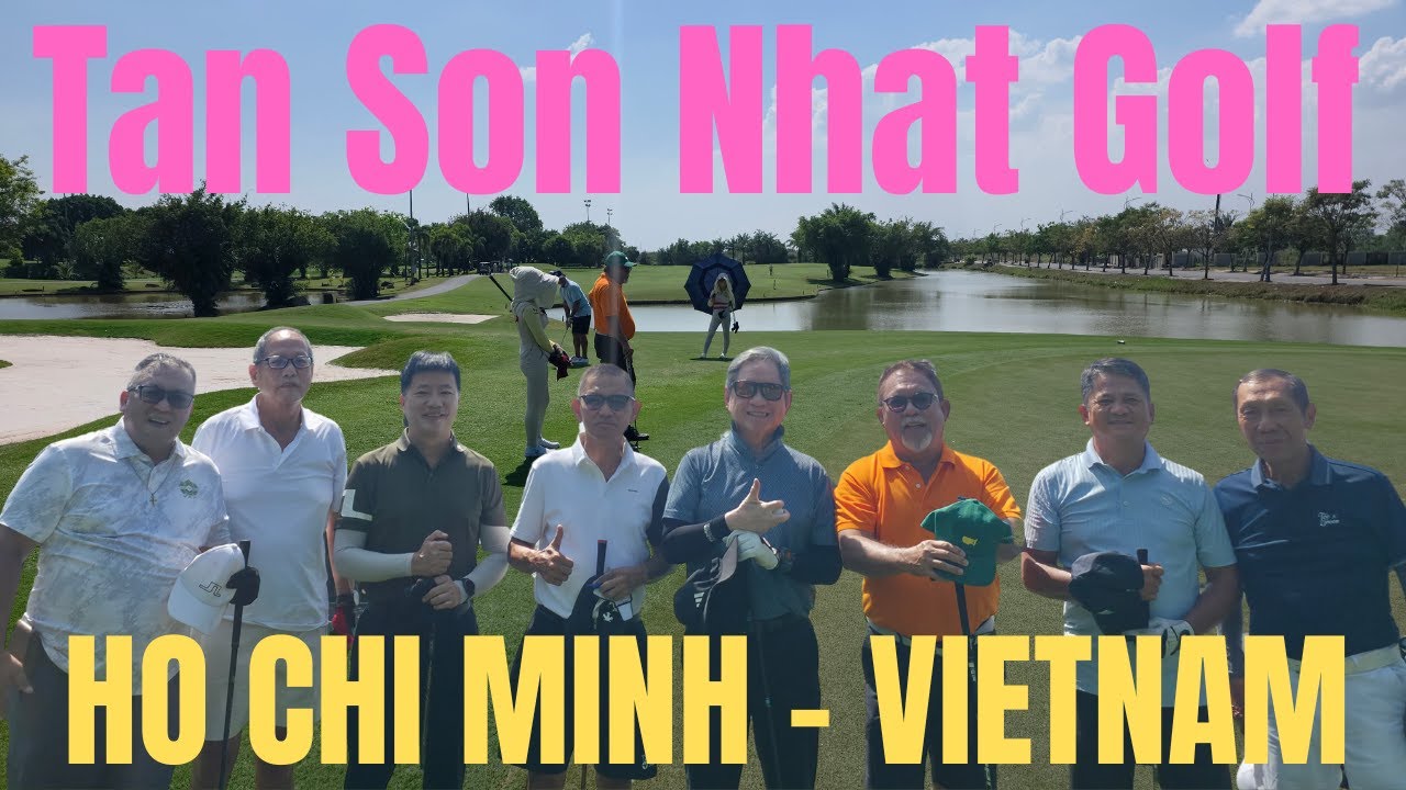 Planes Overhead, Pressure on Every Shot | Tan Son Nhat Golf - HO CHI MINH VIETNAM
