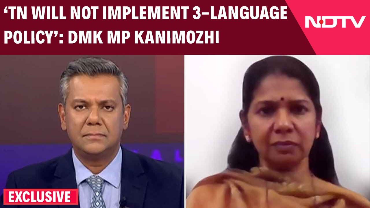 Tamil Nadu Language Row | 'Tamil Nadu Will Not Implement 3-Language Policy': DMK MP Kanimozhi