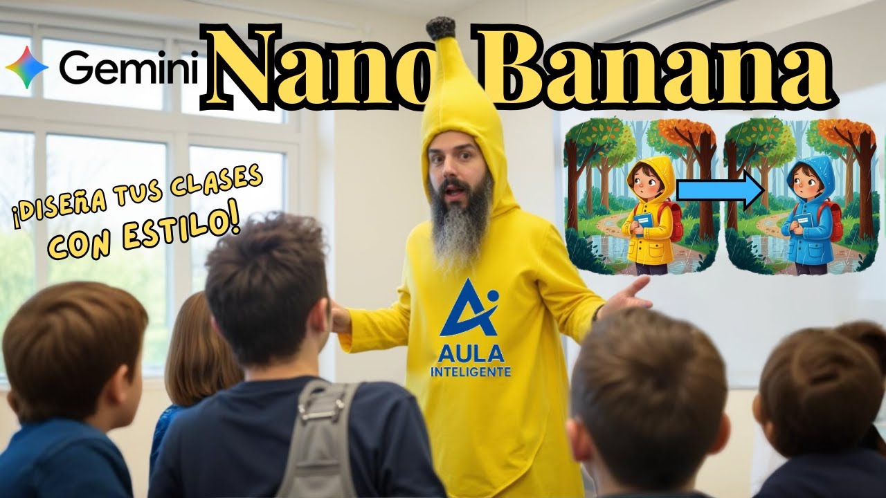 Nano banana para docentes: aprende a usarlo como un pro