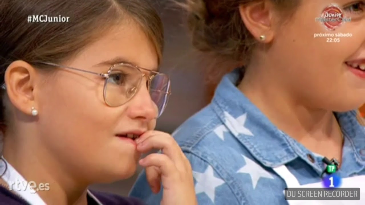 Adexe y Nau en Junior Masterchef /España