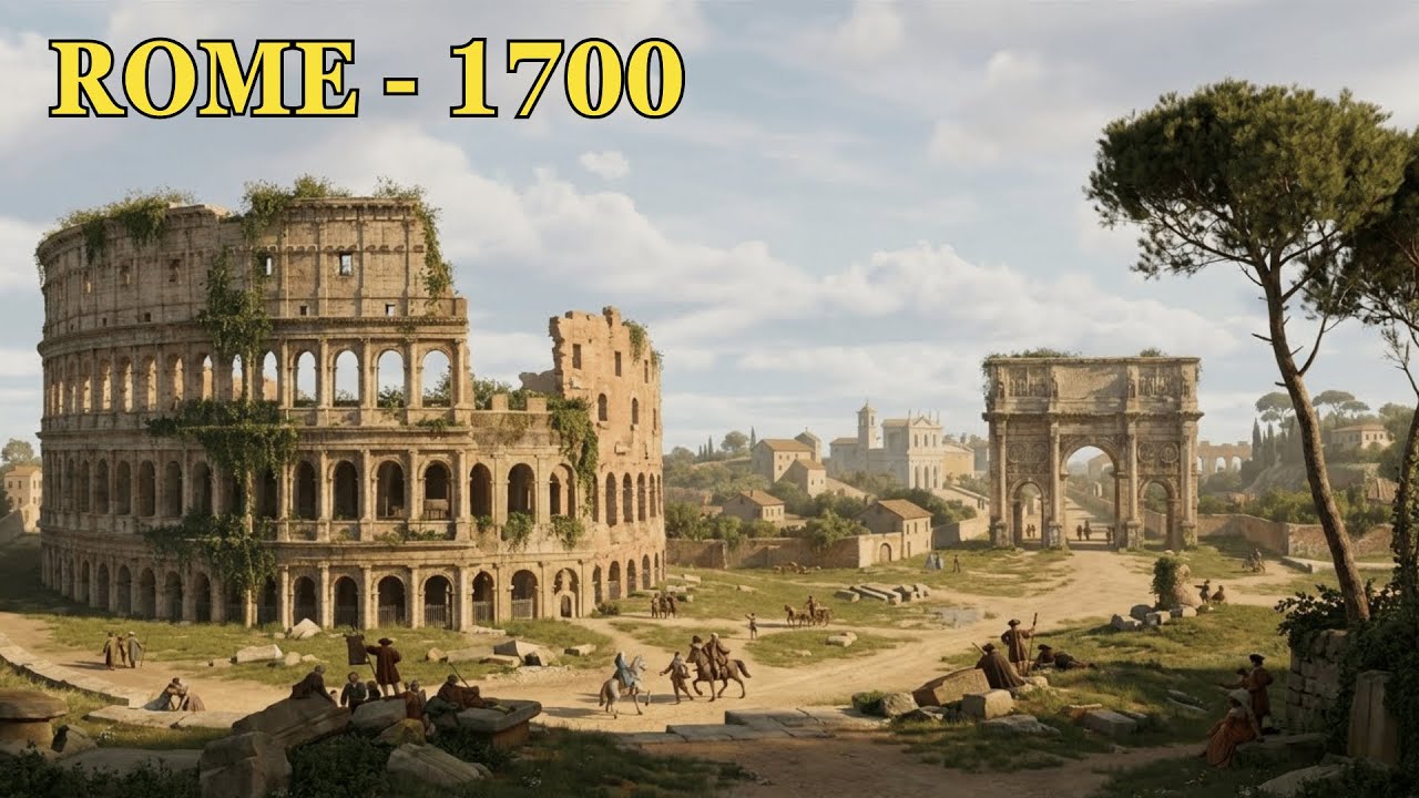 Rome 1700 (AI Reconstruction)