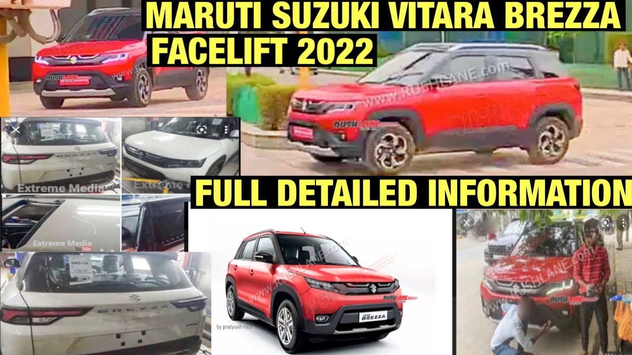 Maruti Suzuki Vitara Brezza Facelift 2022 Full Detailed Video | Launch Date, Features and Price