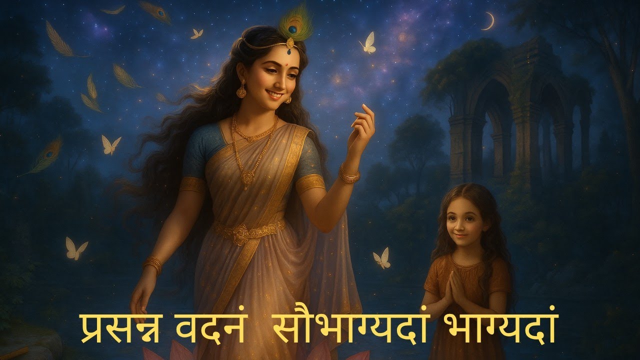 Prasanna Vadanam Mantra |प्रसन्न वदनं सौभाग्यदां भाग्यदां|Enigma&rsquo;s The Child in Us| Slowed+Reverb 🌺🦚