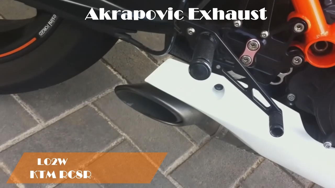 Top 5 Full Exhaust Sound KTM RC8R / Akrapovic, Yoshimura, Dominator, Werkes, Jester