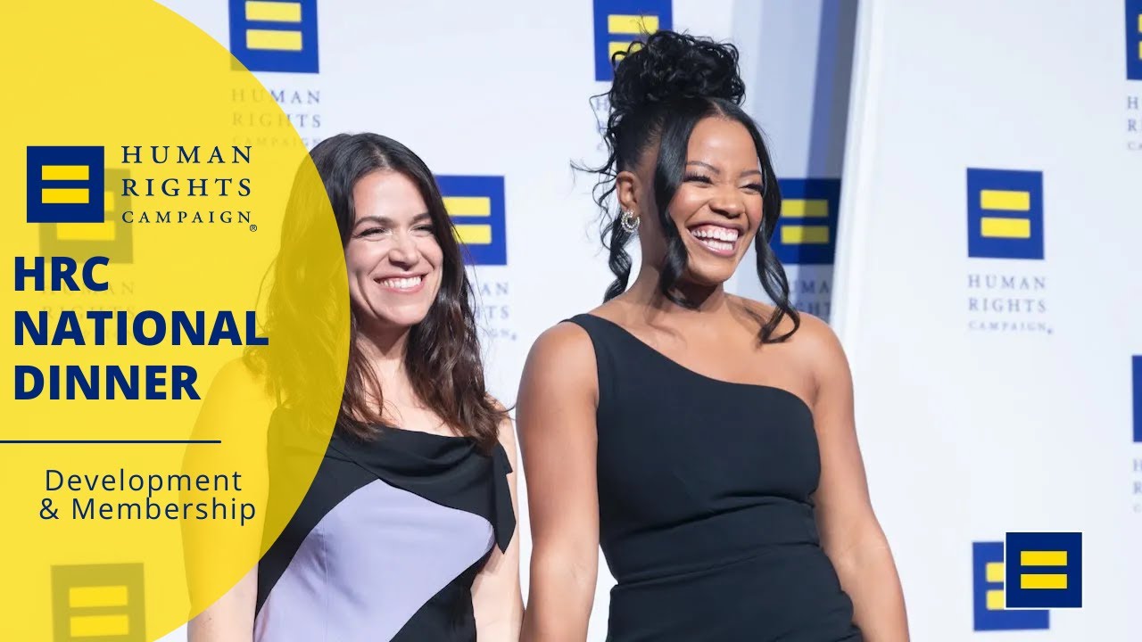 Abbi Jacobson and Chanté Adams accepting the National Visibility Award for A League of Their Own