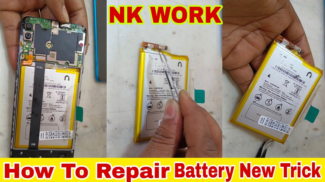How To Battery Repair | All Mobile Battery Repair | Micromax in 2b Battery Repair | on off problem