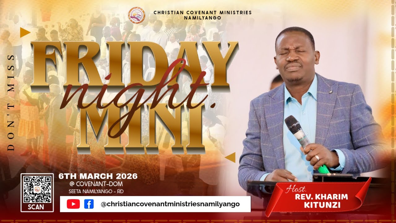 FRIDAY MINI NIGHT LIVE || REV KHARIM KITUNZI