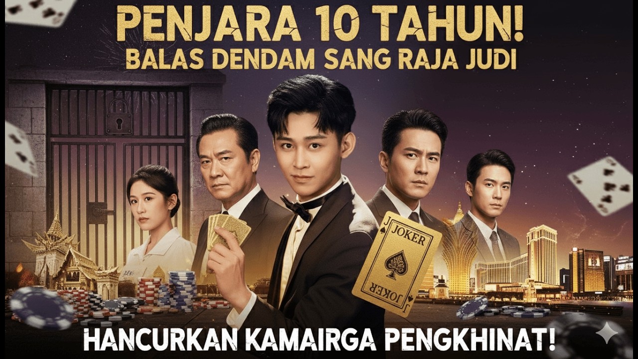 PENJARA 10 TAHUN! 🃏Balas Dendam Sang Raja Judi: Hancurkan Keluarga Pengkhianat! #shortdrama #revenge