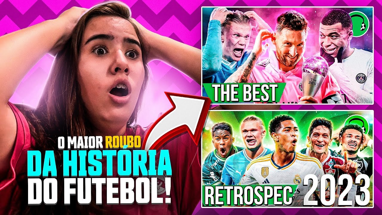 REACT♫ É SÉRIO?? MESSI LEVA O FIFA THE BEST 2023 E ♫ RETROSPECTIVA DO FUTEBOL - 2023🔥