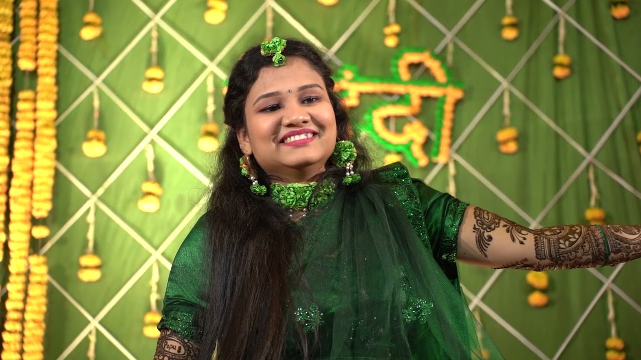 Soumya & Preetam mehndi wedding 💚💚💚