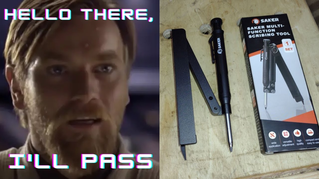 Saker Multi-Function Scribbing Tool Review.-----I DIDN'T WANT A TRAPAZOID!?!?