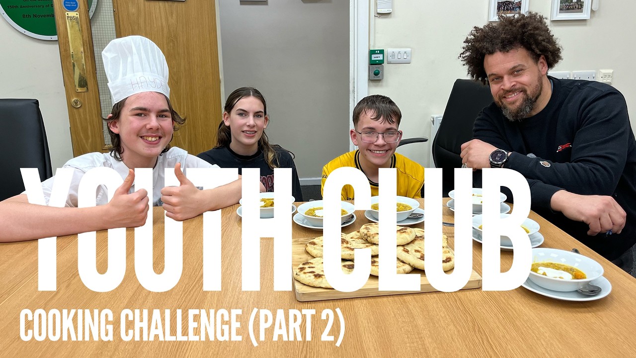 Youth Club Cooking Challenge in Shropshire - Part Two