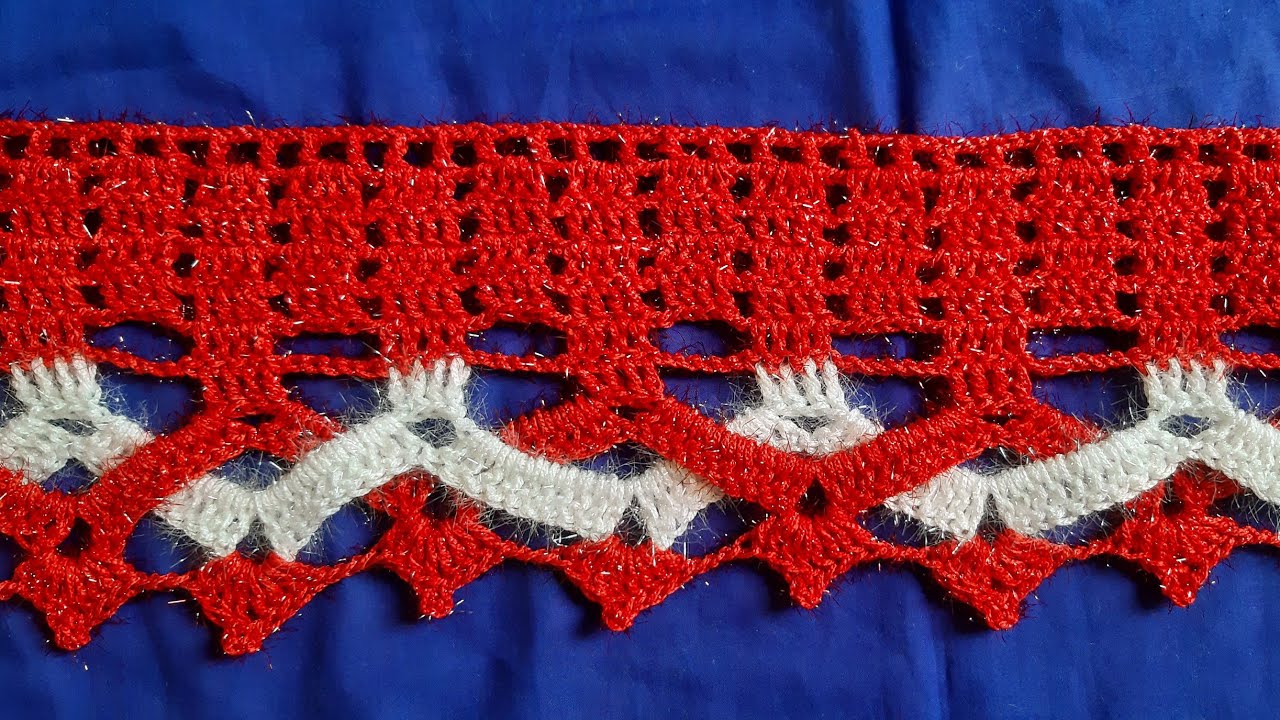 #How to crochet easy doorhanging #Toran #क्रोशाचे विणकाम #लोकरी तोरण प्रकार - 38