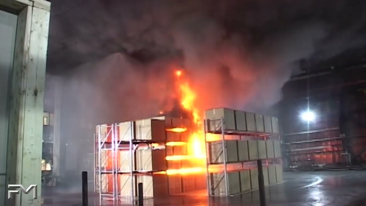 Obstructed Flue Spaces in Rack Storage