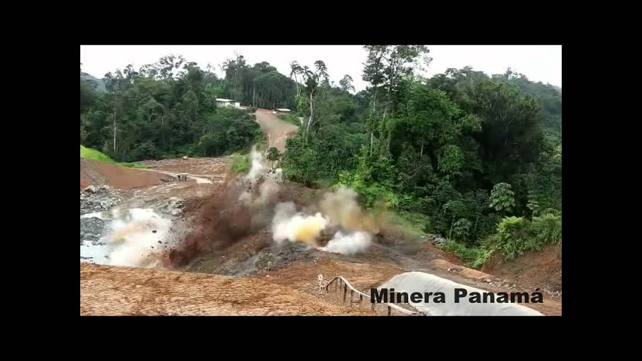 Voladuras en la Ampliación del Canal de Panamá  MAXAM 2012.mp4