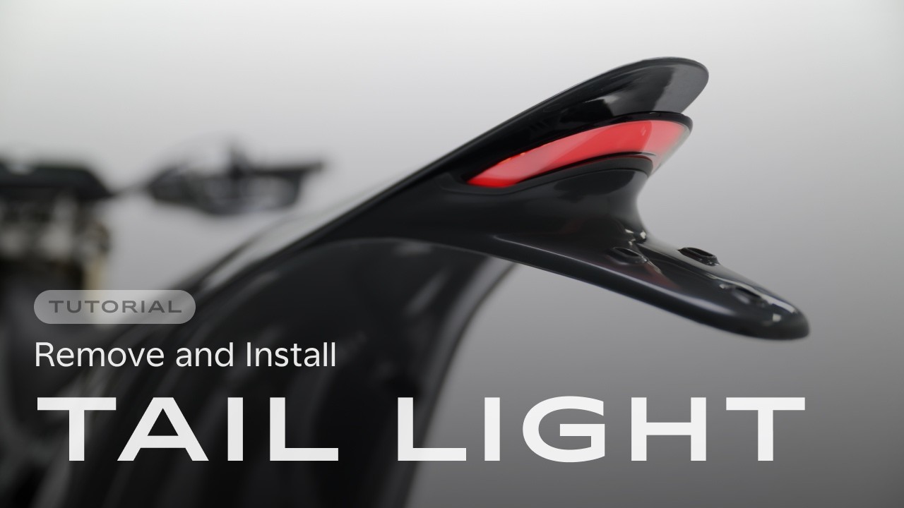 How to remove and install the Tail Light on your Stark VARG EX