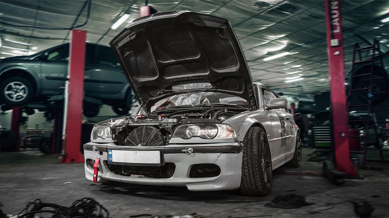 НОВИЙ дріфт КОРЧ Джафіка - BMW E46 з двигуном m54b30