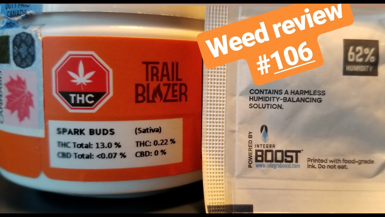 SQDC Weed Review #106 Spark Buds de Trailblazer