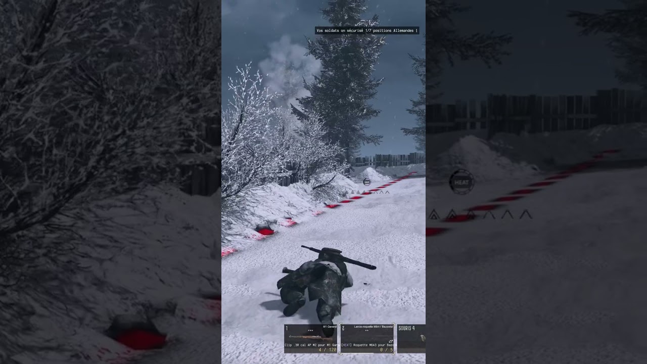 Un char Panther tente de percer nos lignes d&eacute;fensives sur Gates of Hell - Bataille des Ardennes